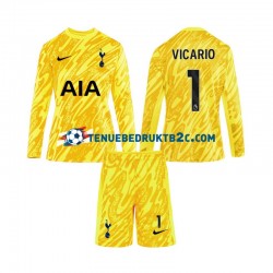 Thuisshirt Tottenham Hotspur Keeper Vicario 1 Voetbalteneu Kinderen 2024-25 L-S