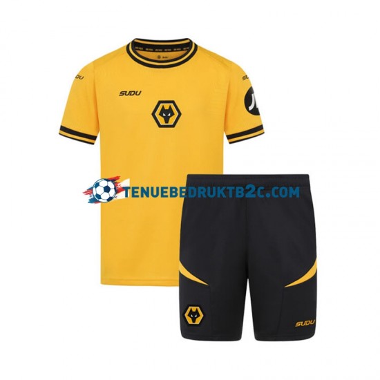 Thuisshirt Wolverhampton Wanderers Voetbalteneu Kinderen 2024-25 S-S